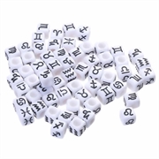 Perler med stjernetegn 7 mm. 100 stk.
